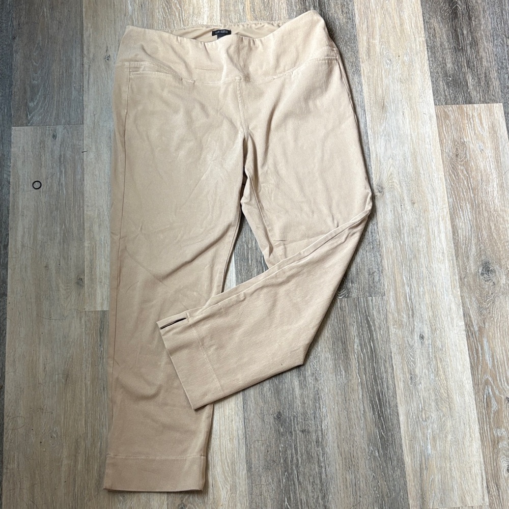 J. Jill Wearever Collection Tan Trousers